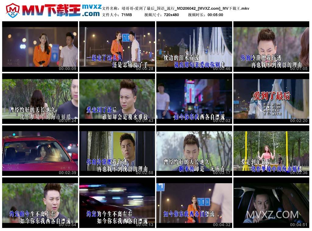 靖哥哥-爱到了最后_国语_流行_MD206042